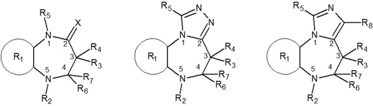 Chemische Verbindung 1,5-Benzodiazepine